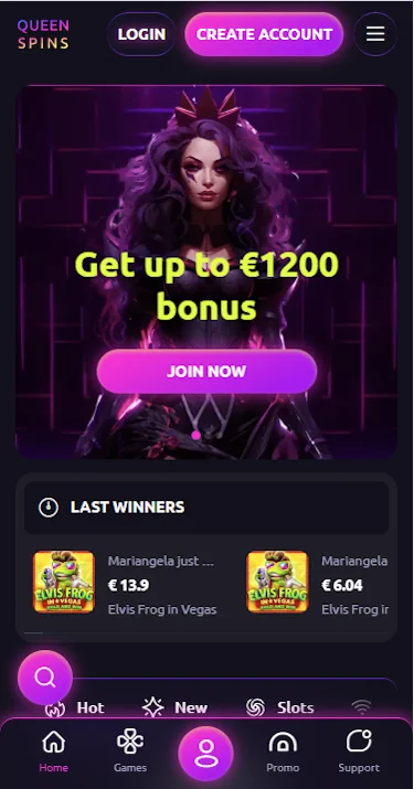 Queenspins Casino Online